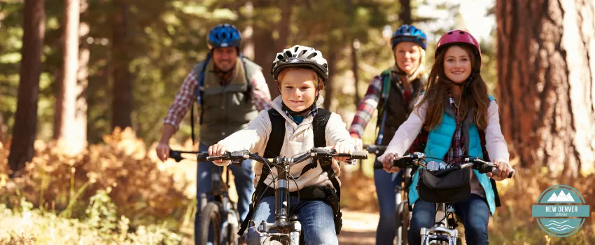 NDL - A family going mountain biking 